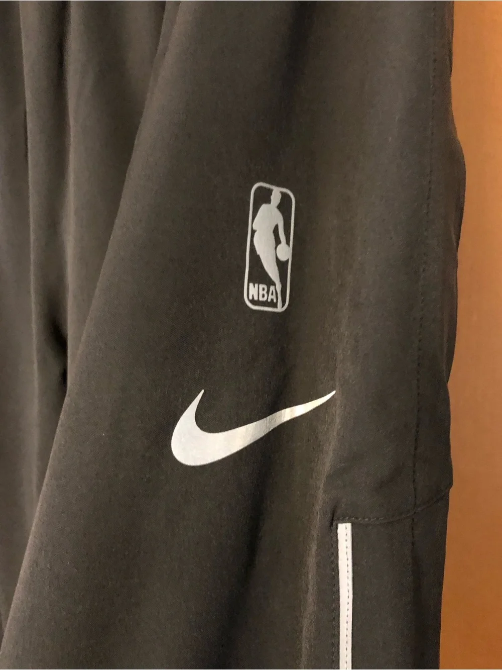 Nike Detroit Pistons Player Issue Warm Up Tearaway Pants US XL-T 907510-014 NBA